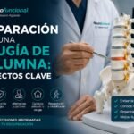 Preparación para una cirugía de columna: siete aspectos clave antes del procedimiento.