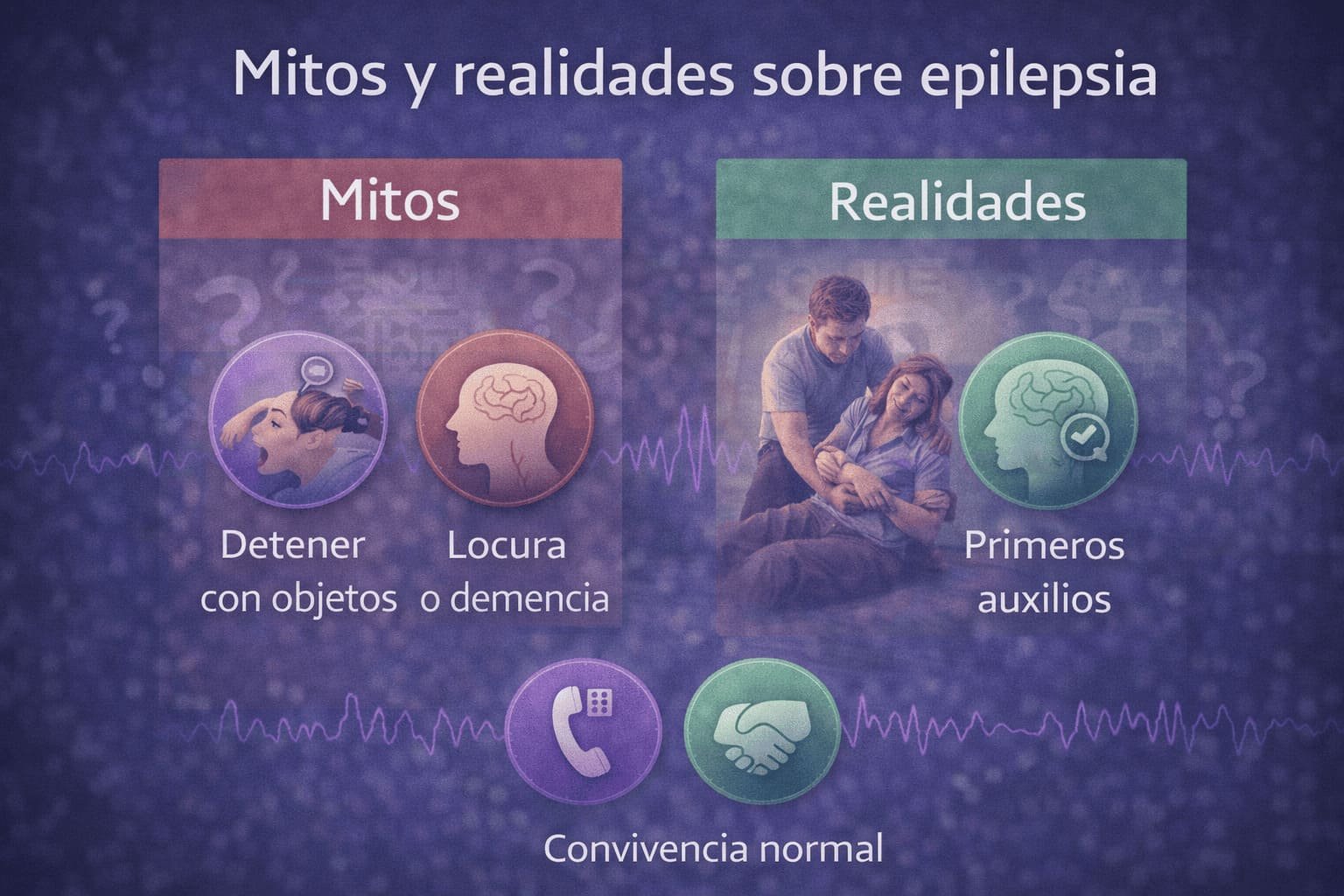Mitos y realidades sobre epilepsia
