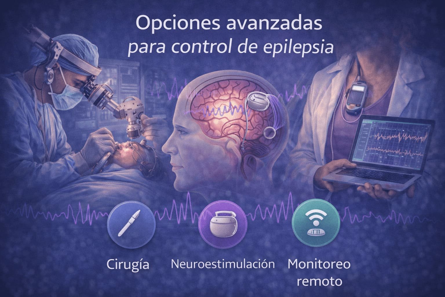 Opciones avanzadas para control de epilepsia