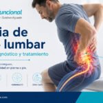 Hernia de disco lumbar con dolor lumbar, ciática, hormigueo y debilidad en pierna o pie