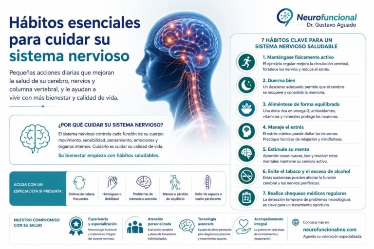 Hábitos Esenciales para Cuidar su Sistema Nervioso